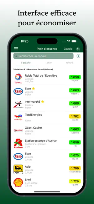 Plein d'essence: Petrol Prices screenshot 1