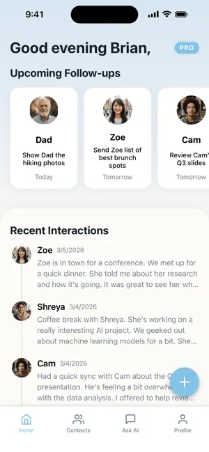 In The Loop: Friend Reminder screenshot 4