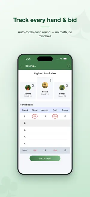 Callbreak Score Tracker & Game screenshot 1