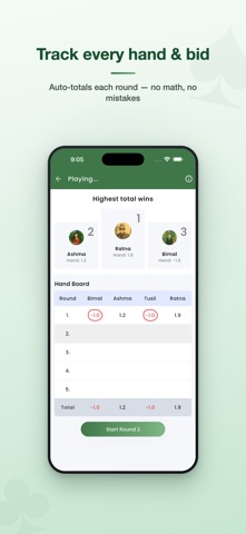 Callbreak Score Tracker & Game Screenshot 1 of 10