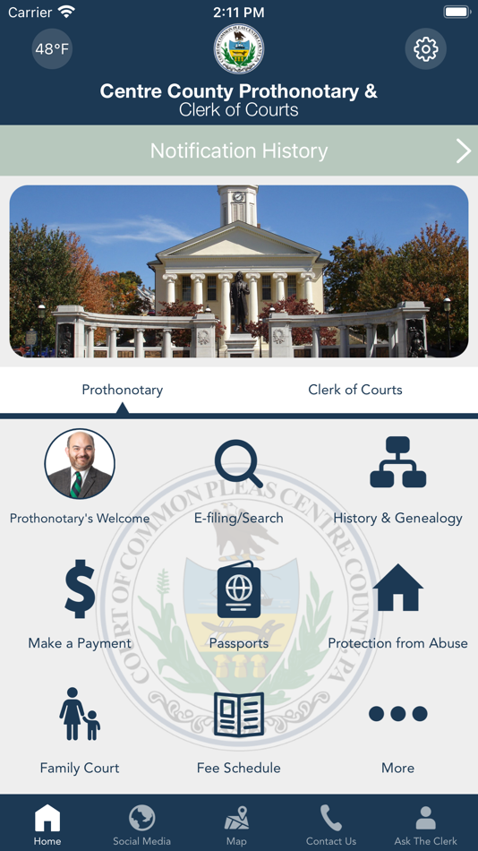 #1. CentreCountyProthonotary & COC (iOS) 由: County of Centre