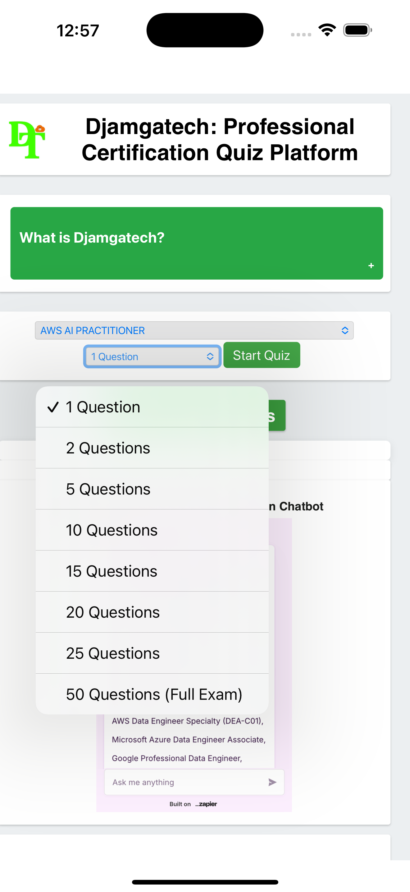 Djamgatech: CertMaster AI Pro
