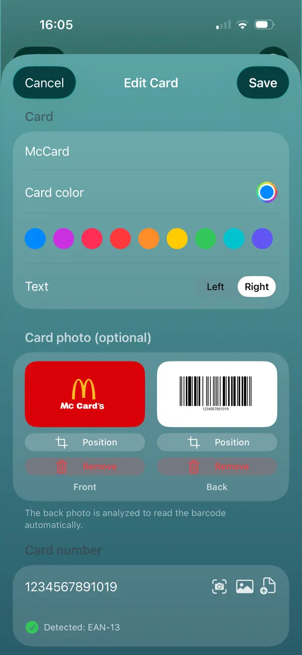Screenshot #3 pour Fidelio: Wallet Pro
