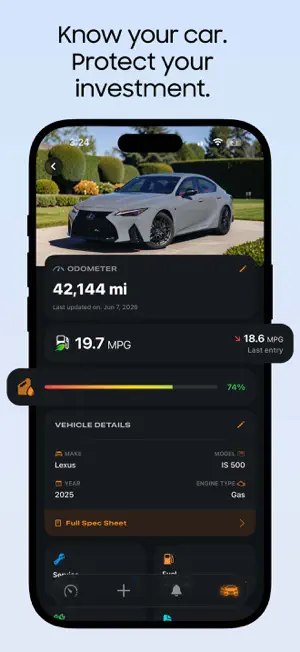 MyAutoLog: Car Maintenance Log screenshot 2