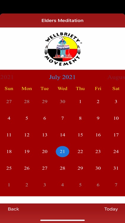 Wellbriety Elders Meditation