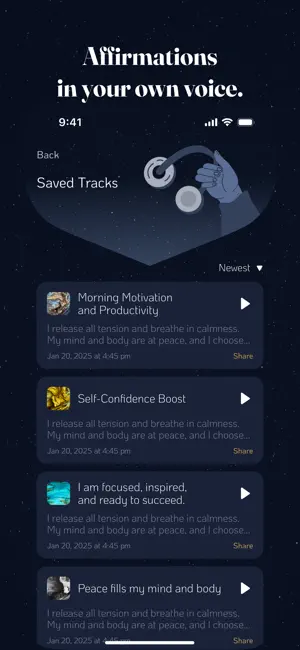NewSelfTalk: AI Affirmations screenshot 1