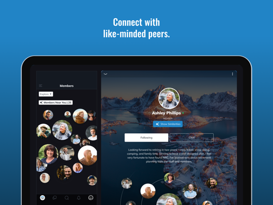 Rock Retirement Club iPad screenshot 3 - Education app