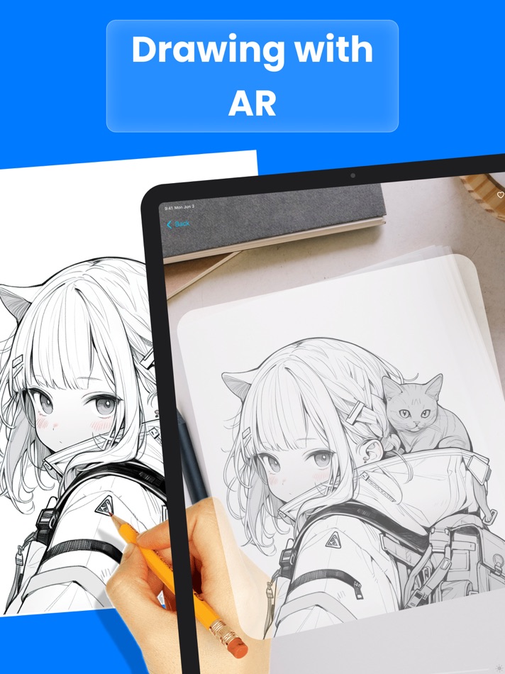 #1. AR Drawing – Tracing Projector (iOS) Podle: AppLiks Sp. z O.O.