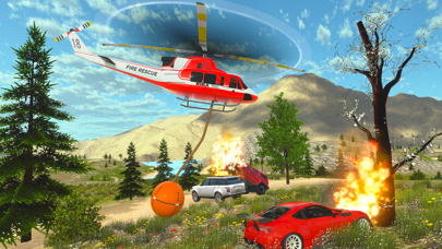 Helicopter Flying: Car Driving Screenshot