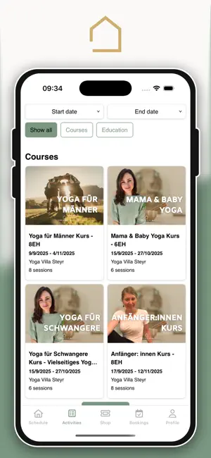 Yoga Villa Steyr screenshot 2