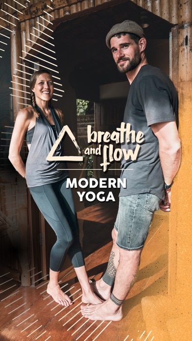 Breathe and Flow Yoga iPhone screenshot 1 - Health & Fitness app