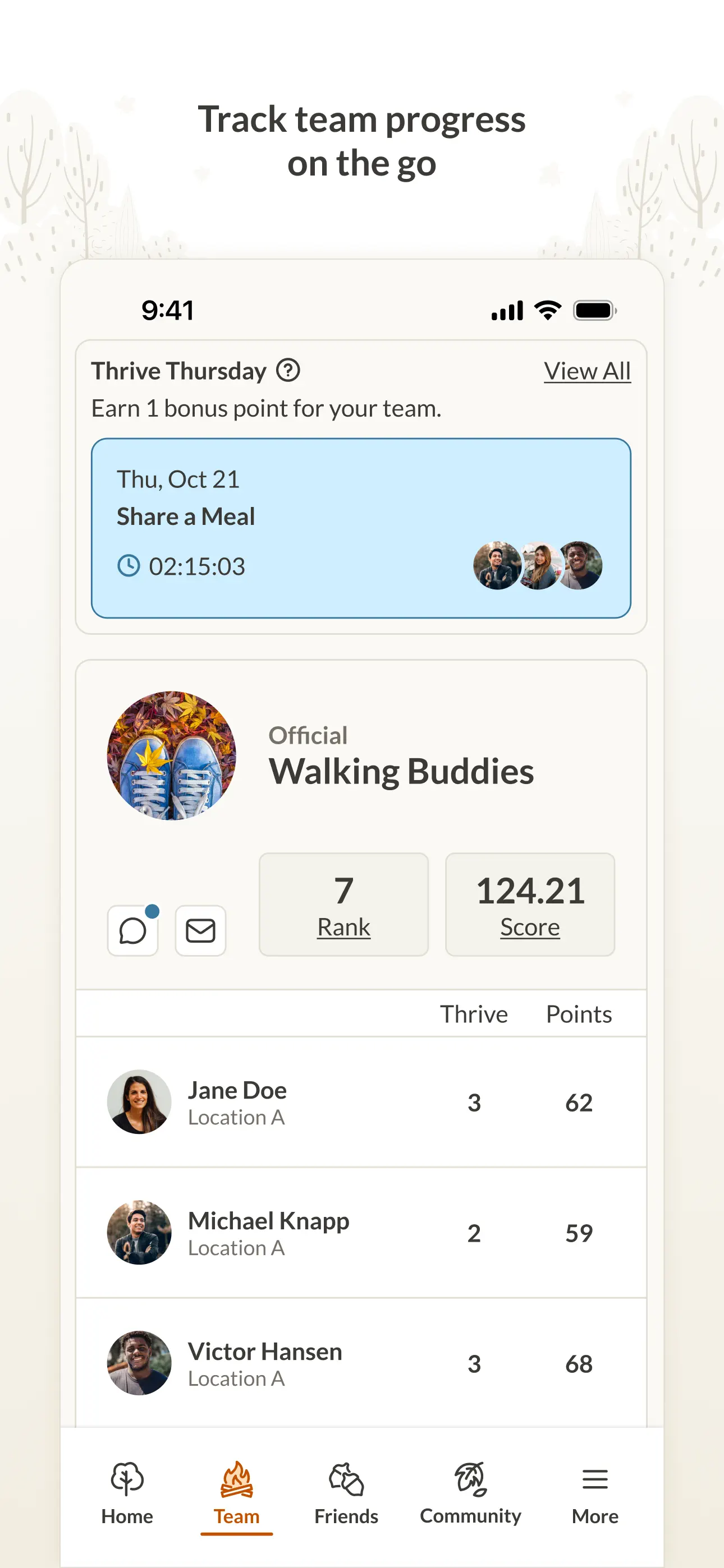 Walktober screenshot 2