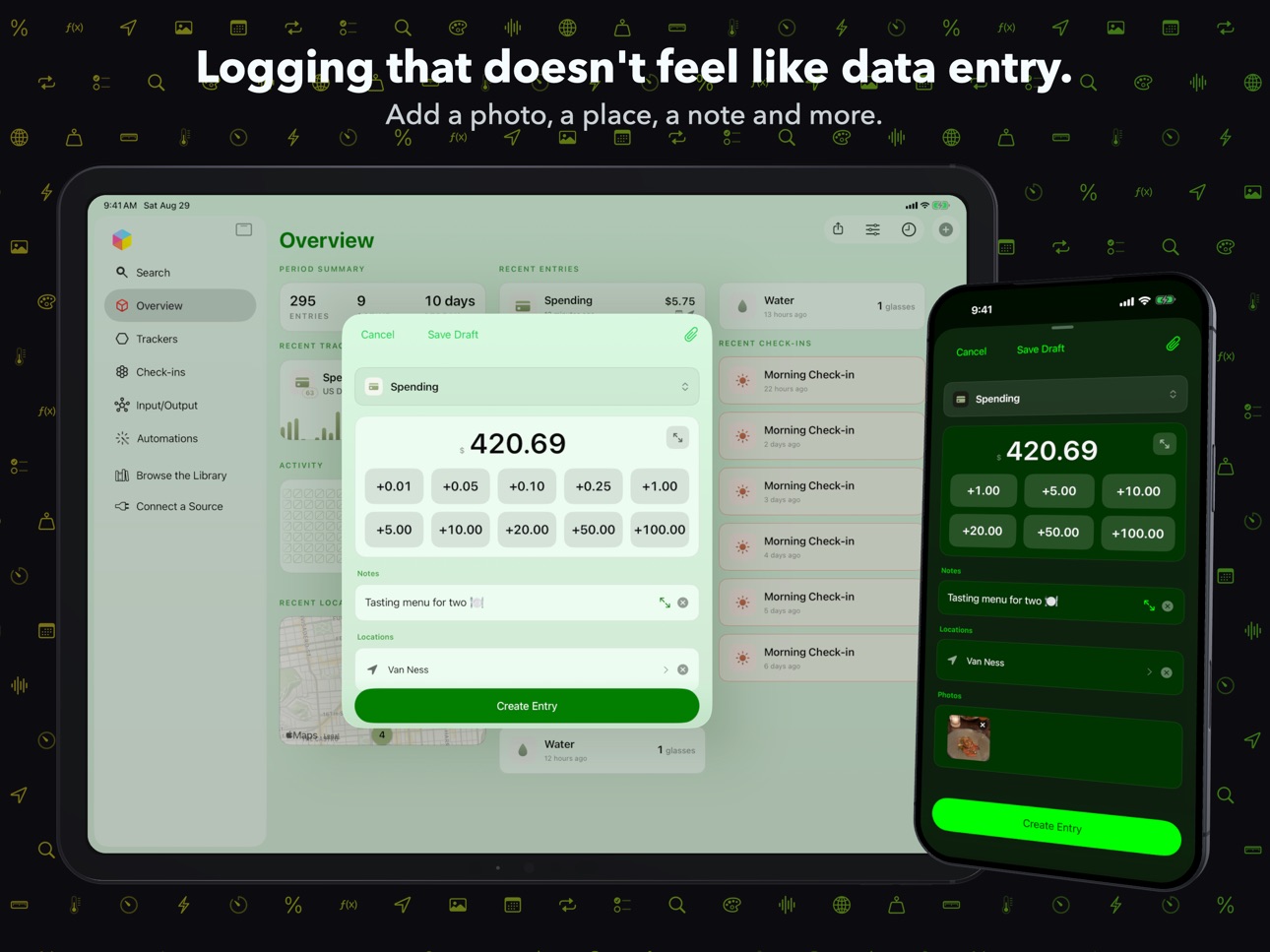 Screenshot 9 of Datum: Private Data Tracker