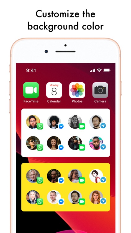Shortcut for Contacts - Widget