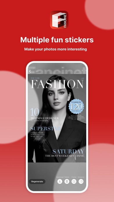 Fancinet - AI Photo Screenshot