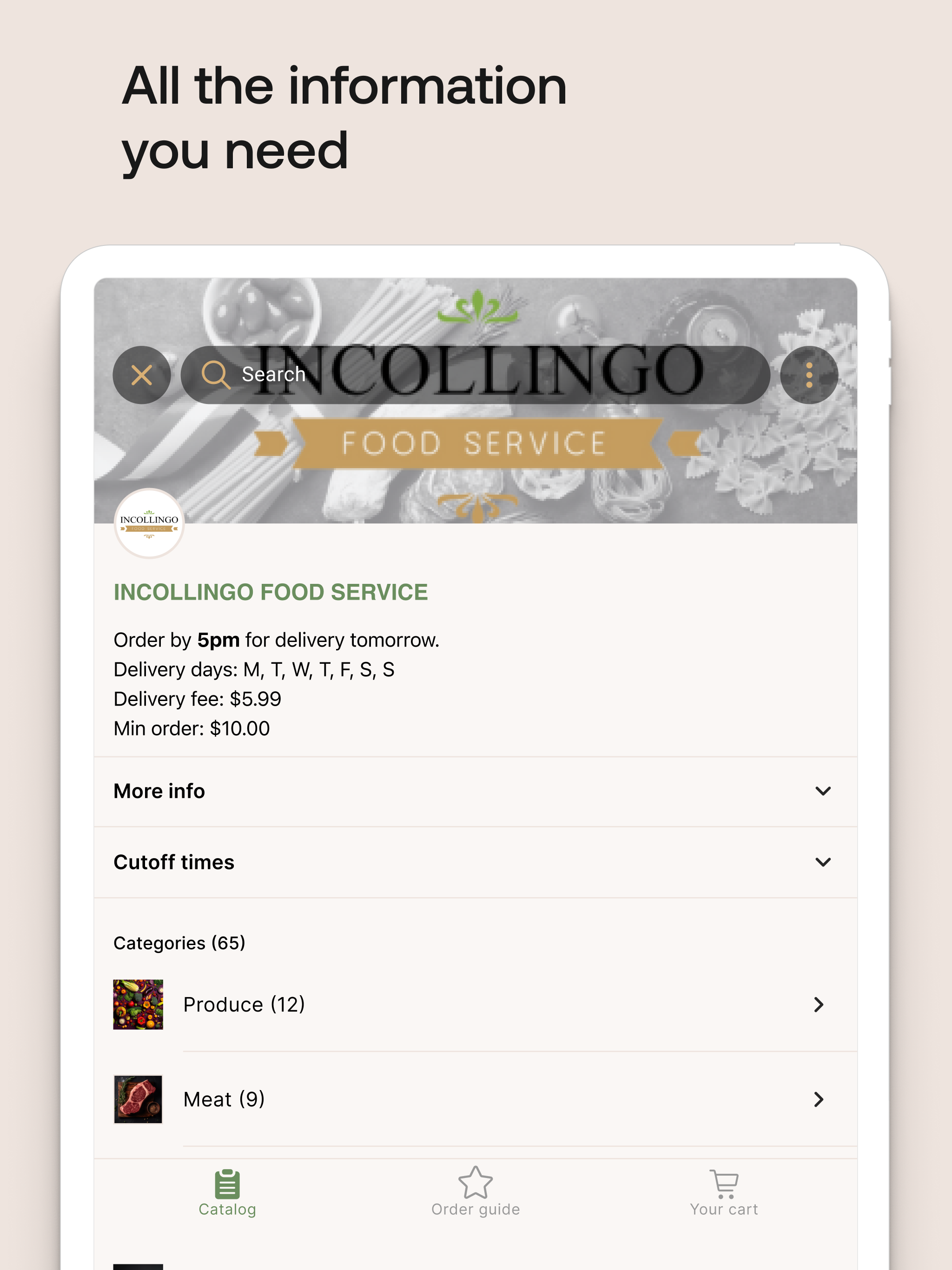 Incollingo Food Service