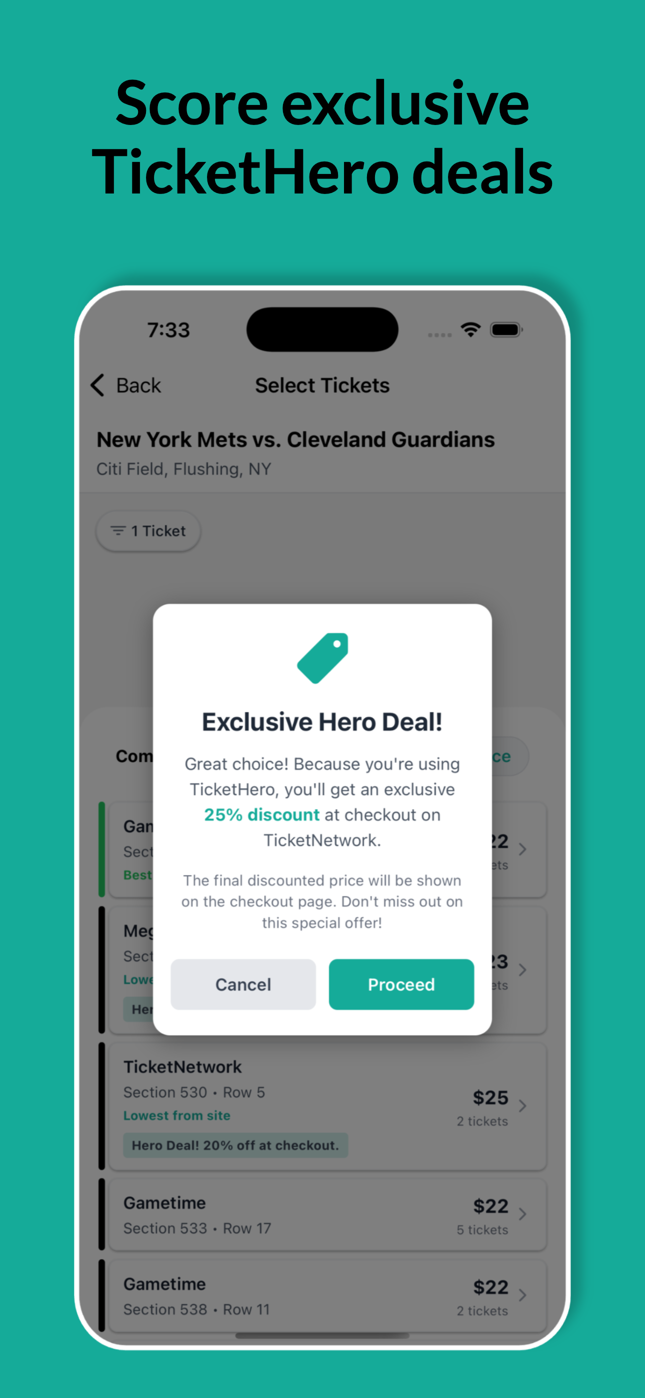 TicketHero: Compare Tickets screenshot 4