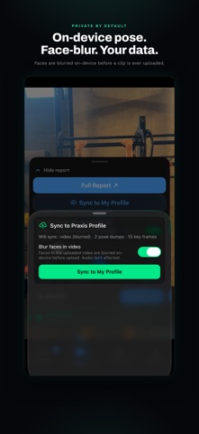 Praxis Motion Lab iPhone screenshot