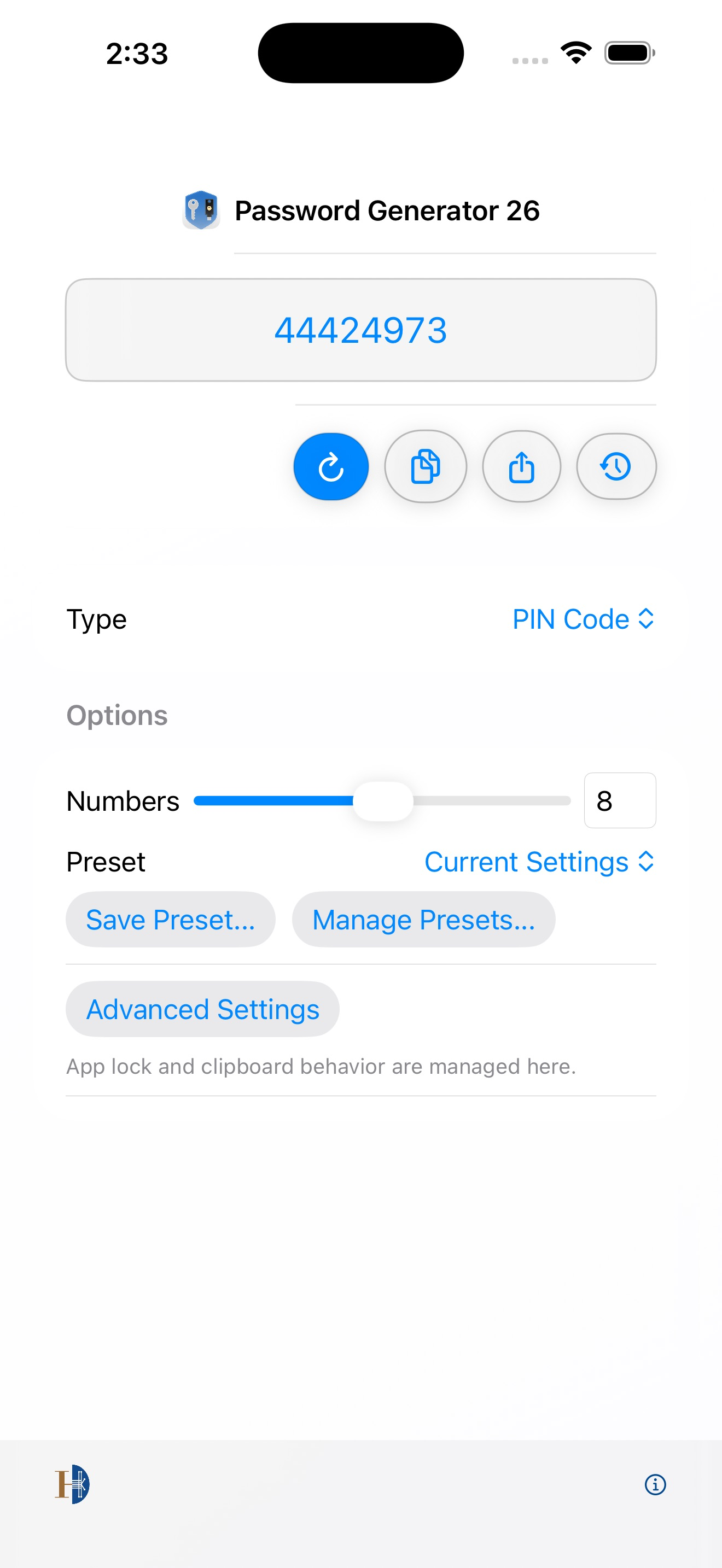 PasswordGenerator26 screenshot 4