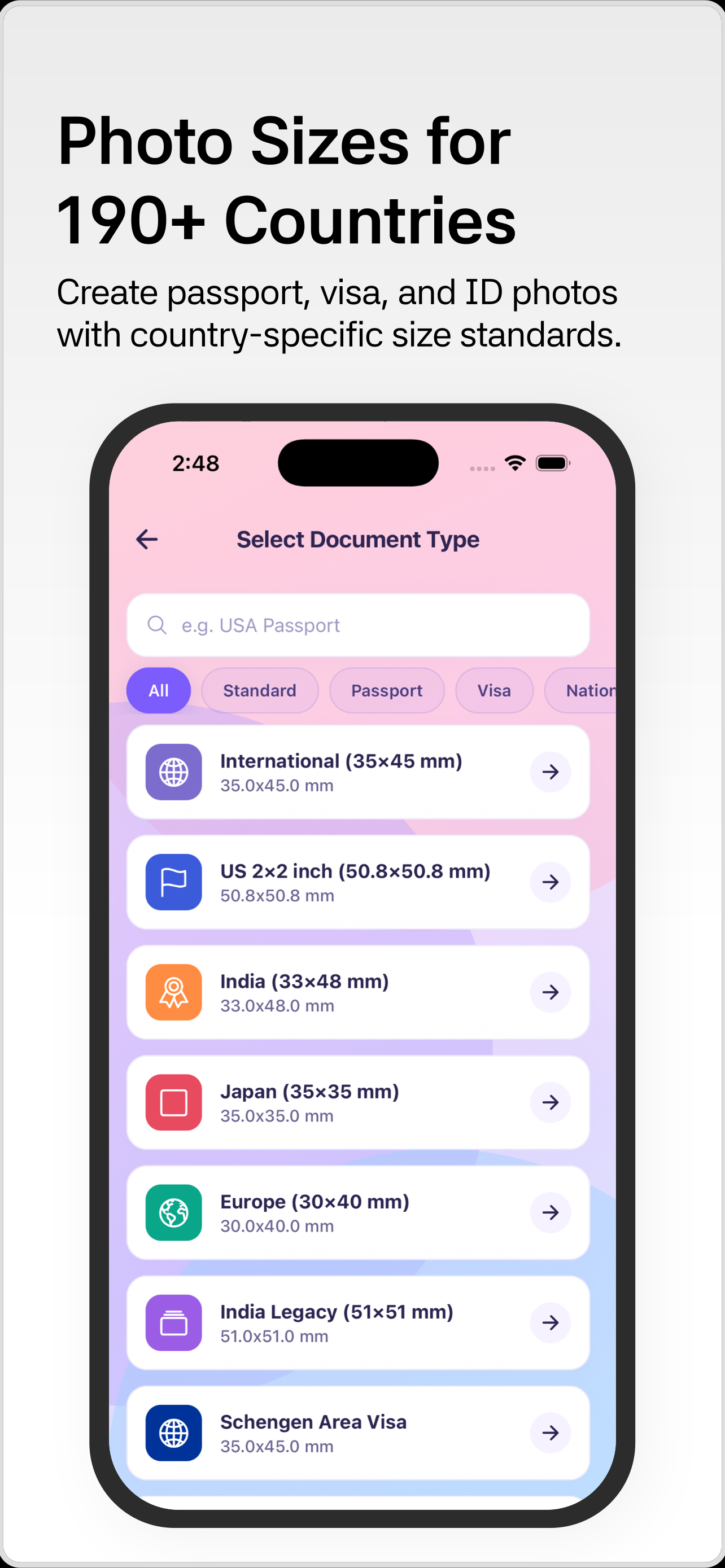 InstaID – Passport Photo Maker