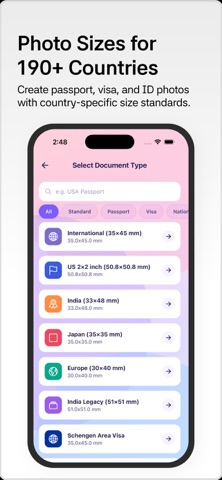 InstaID – Passport Photo Maker screenshot