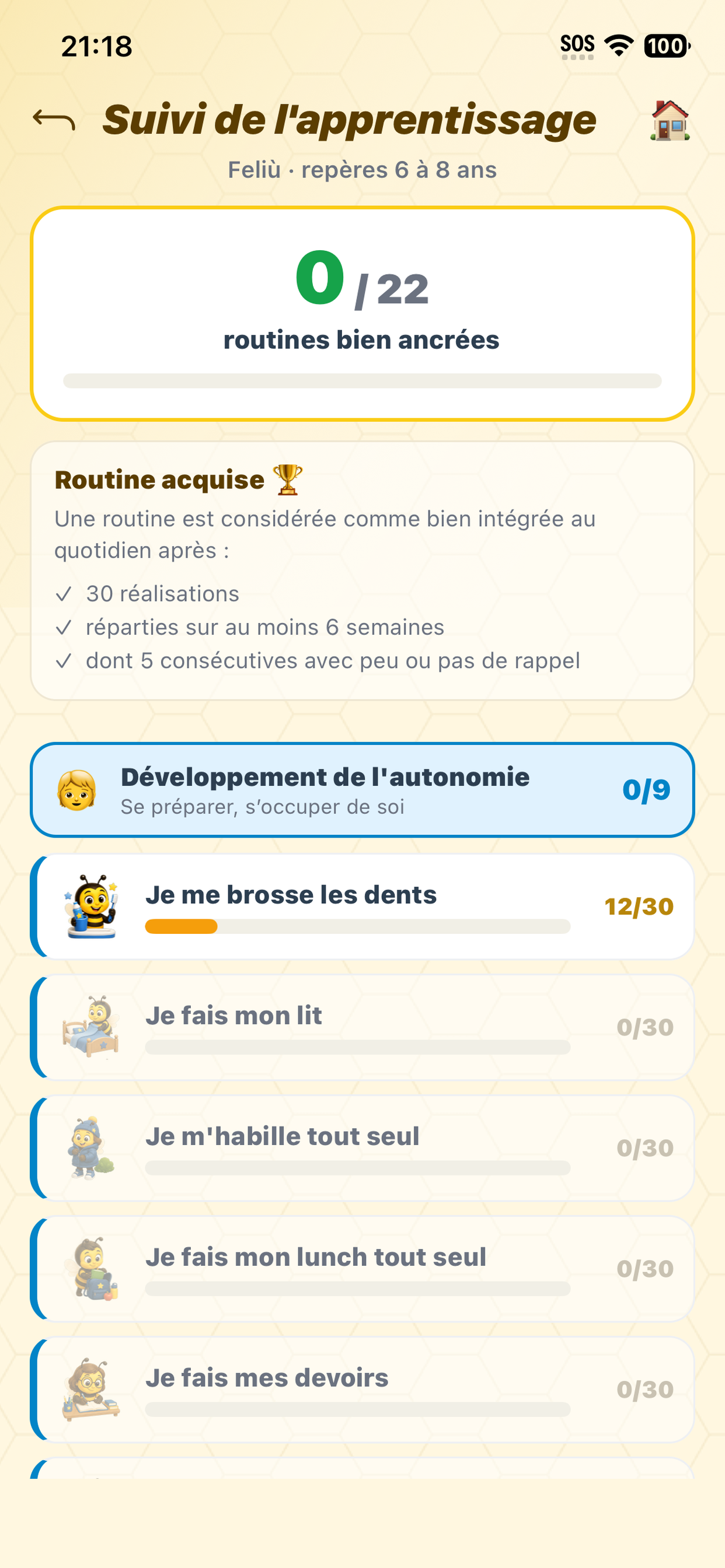BeeProud - Kids Daily Routines screenshot 5