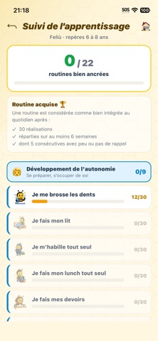 BeeProud - Routine pour enfant screenshot