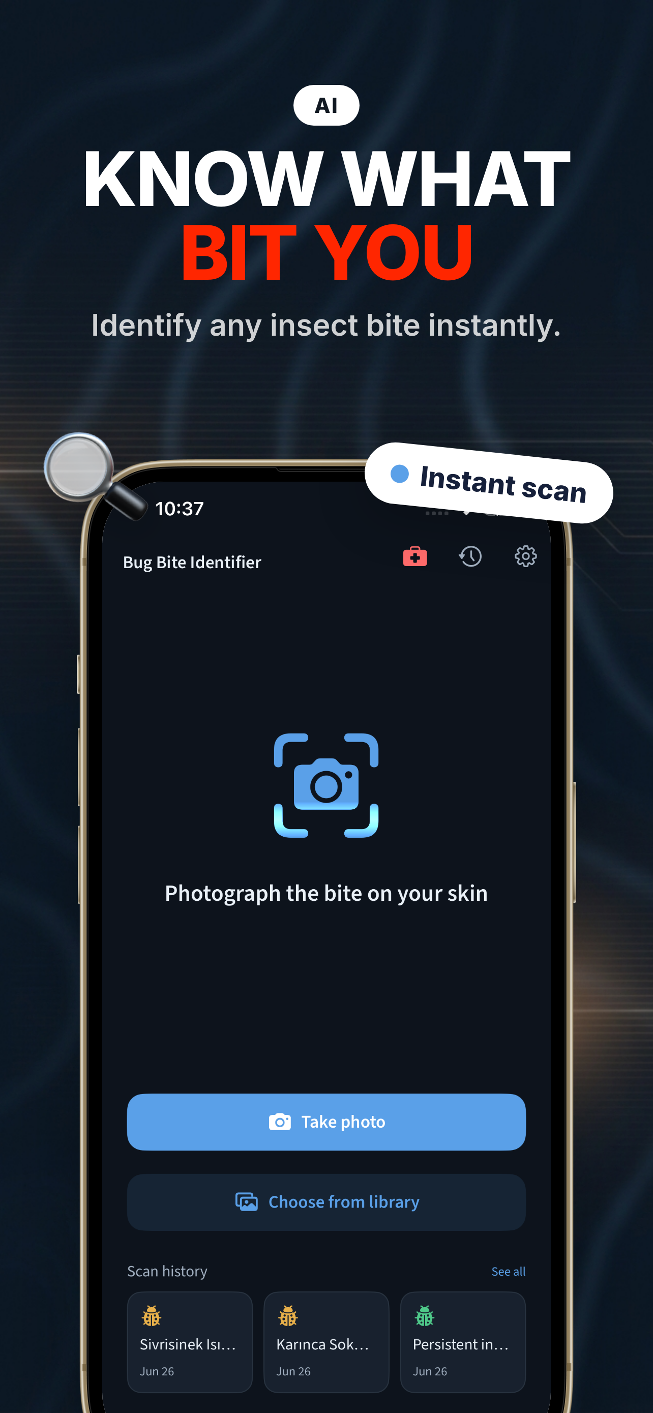Bug Bite & Sting Identifier screenshot 3