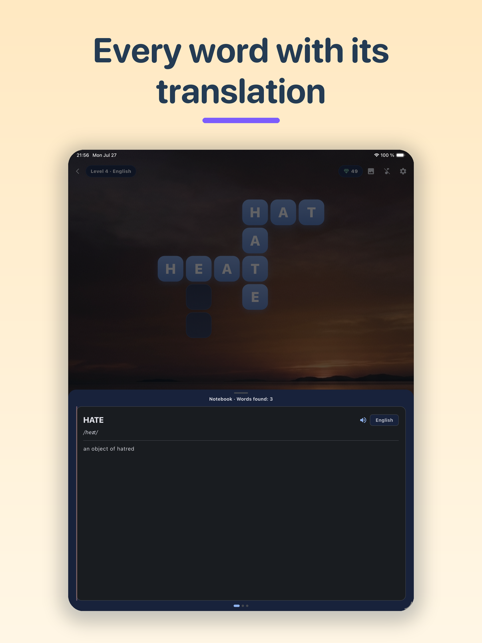 PolyWord: Language Crosswords screenshot 13