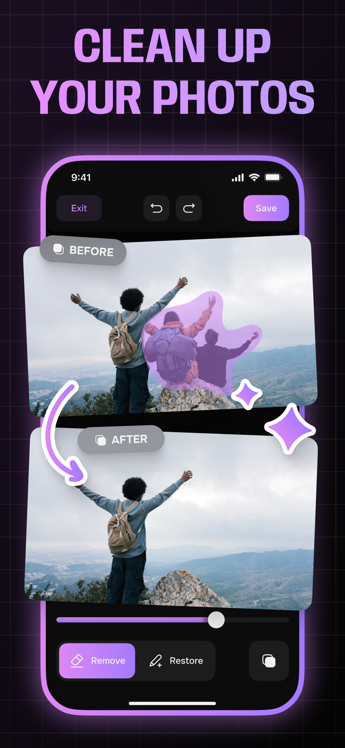 Remove Objects. Edit Photo