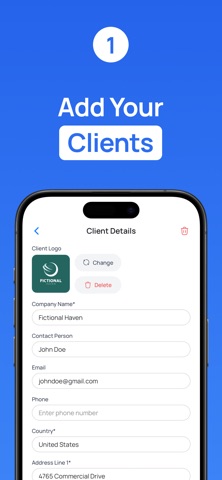 Invoice Generator: Easy Maker iPhone screenshot