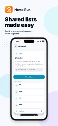 Home Run: Life Made Simple screenshot