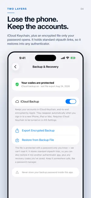 Verity Authenticator: 2FA screenshot 4