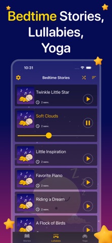 Bedtime Stories for Kids Audio iPhone screenshot