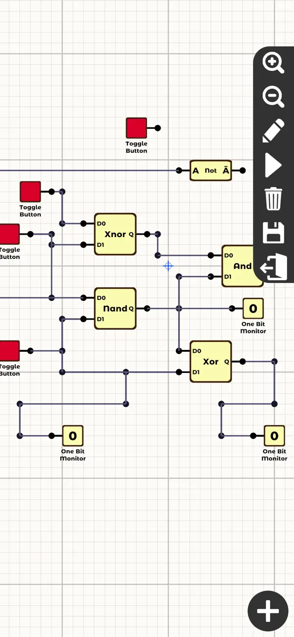 #2. Logic Circuit Simulator Pro (iOS) โดย: Ali Mert TUFEKCI