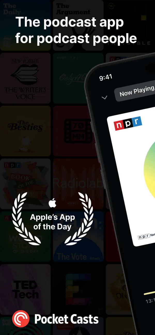 Pocket Casts iPhone App Screenshot 1 – Nachrichten
