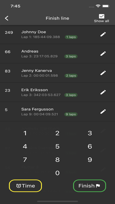 RaceDay Screenshot