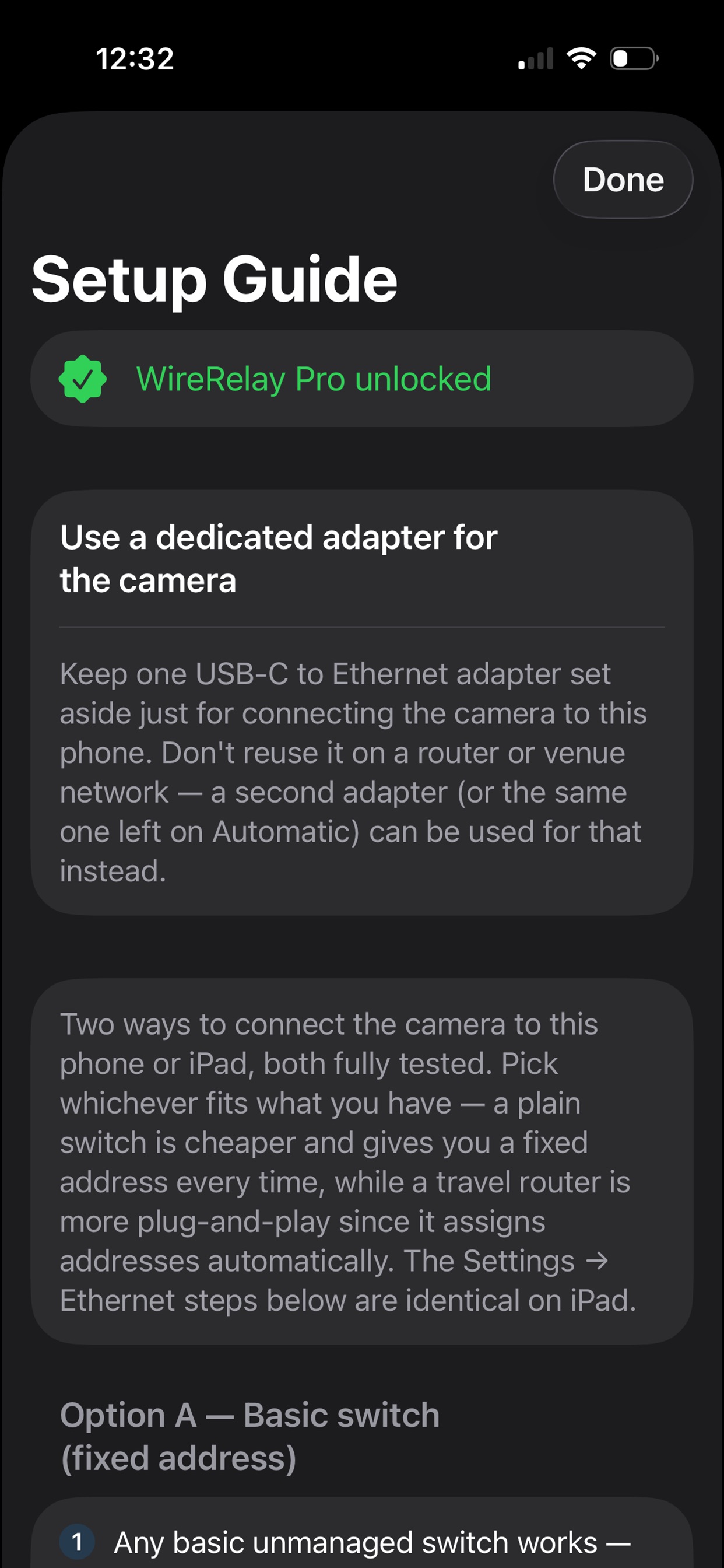Screenshot 2 of WireRelay