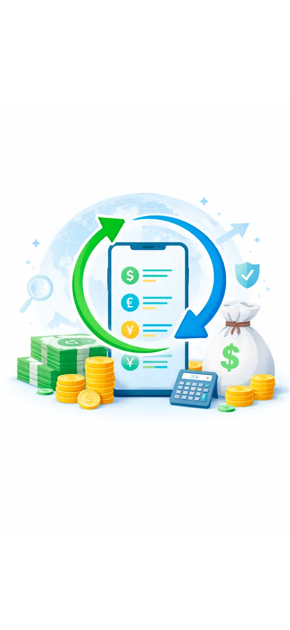 Screenshot #1 pour Coin & Currency Converter