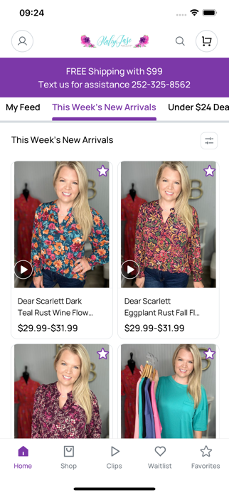 Kaley Jase Boutique Screenshot 1 of 4