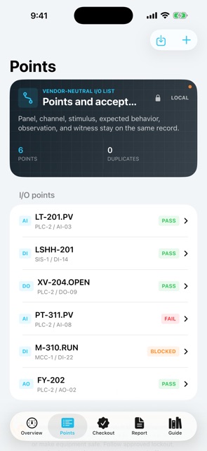 Loopstamp: I/O Checkout screenshot 3