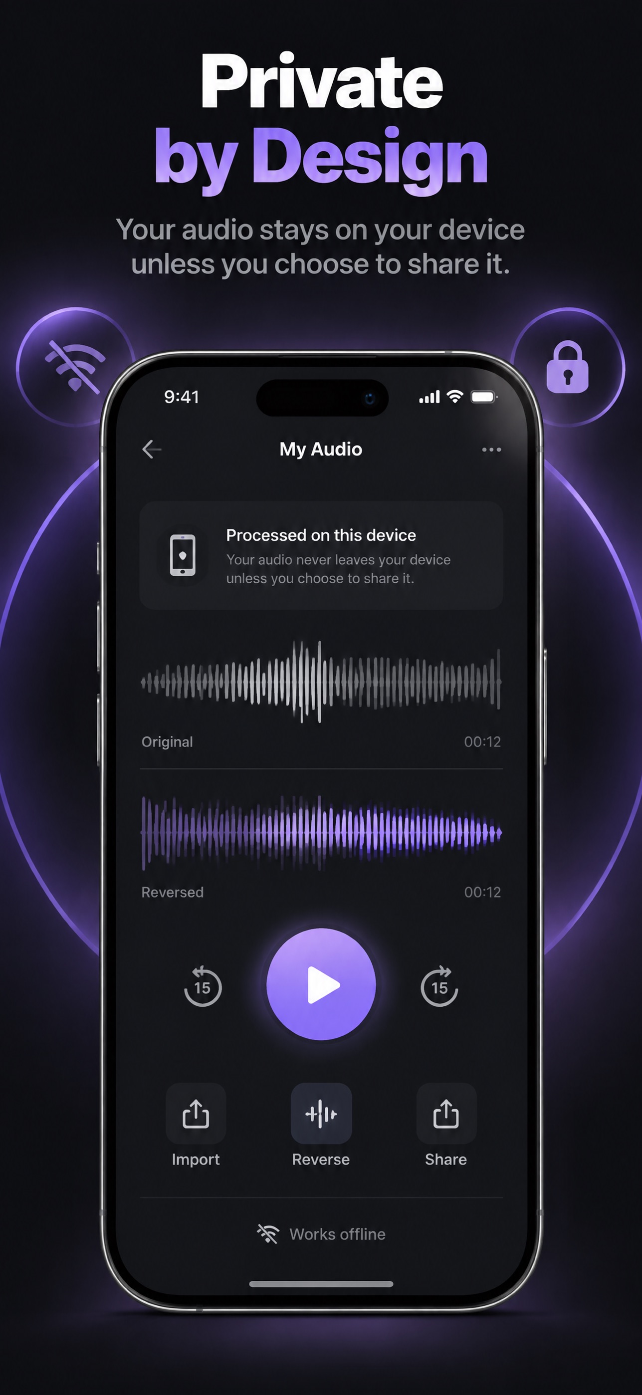 Screenshot 9 of Reverse Audio Voice Sounds