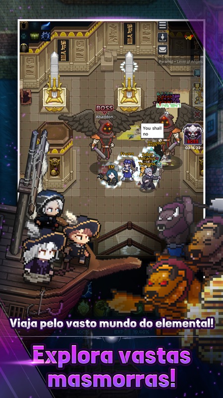 Elemental: MMORPG 2D screenshot 5