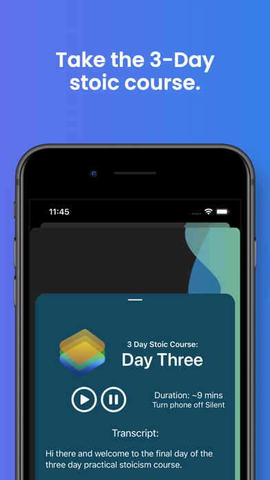 stoic app Screenshot