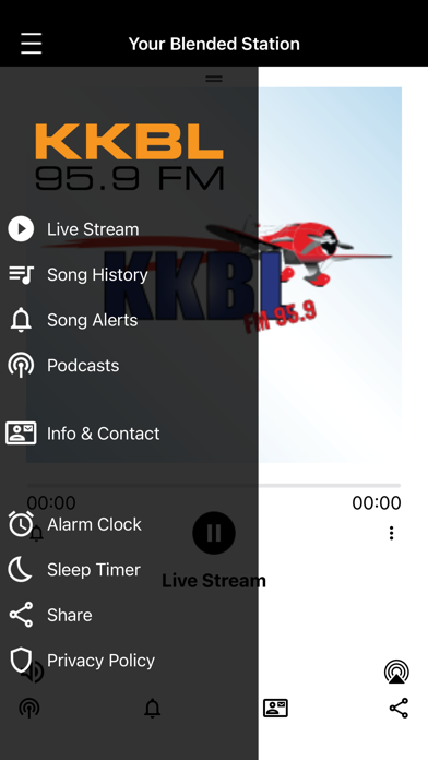 KKBL 95.9 FM , Monett Screenshot