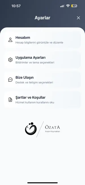 Özata İK iPhone screenshot 4