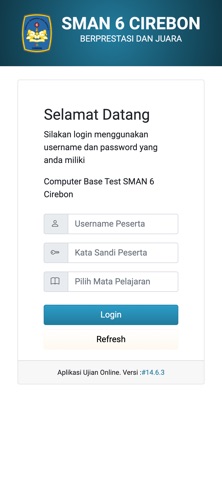 EXAM SMAN 6 CIREBON screenshot