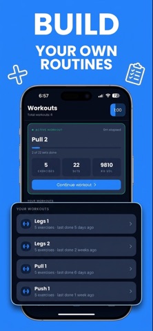Kineo: Gym Workout Tracker Screenshot 3 of 4