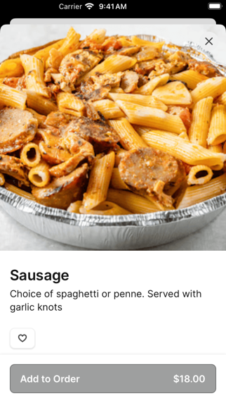 Napoli's Pizza & Catering iPhone screenshot