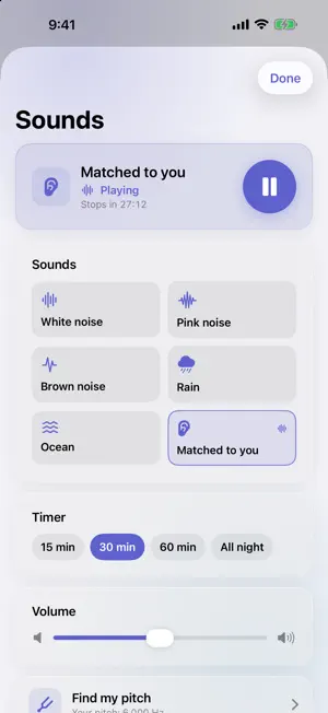 Quieta: Tinnitus Tracker screenshot 2